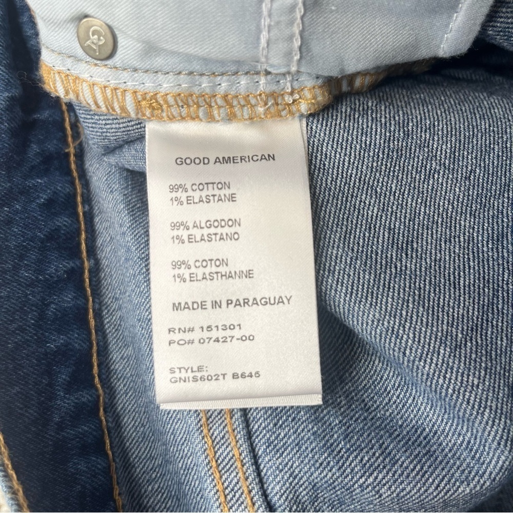 NWT Good American Denim Short Size 6/28 - Picture 6 of 10